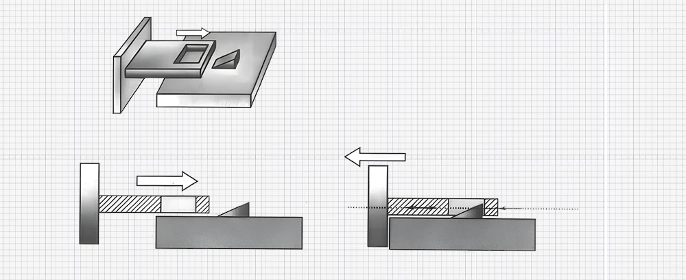 Cantilever sleeve-type snap-fit