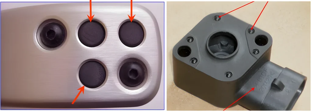 Flat Rivet Head Application