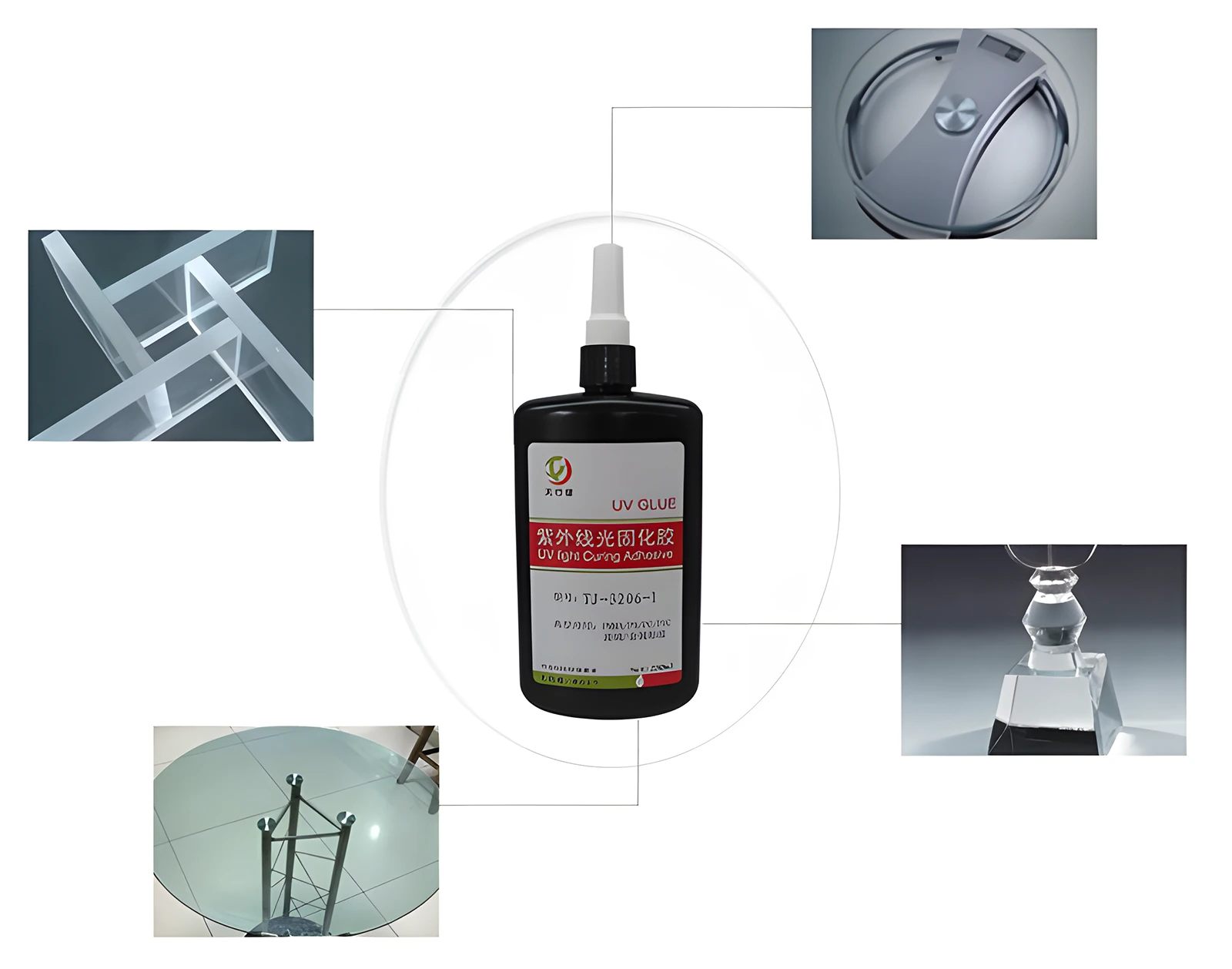 Photocuring Adhesives For Parts Connection