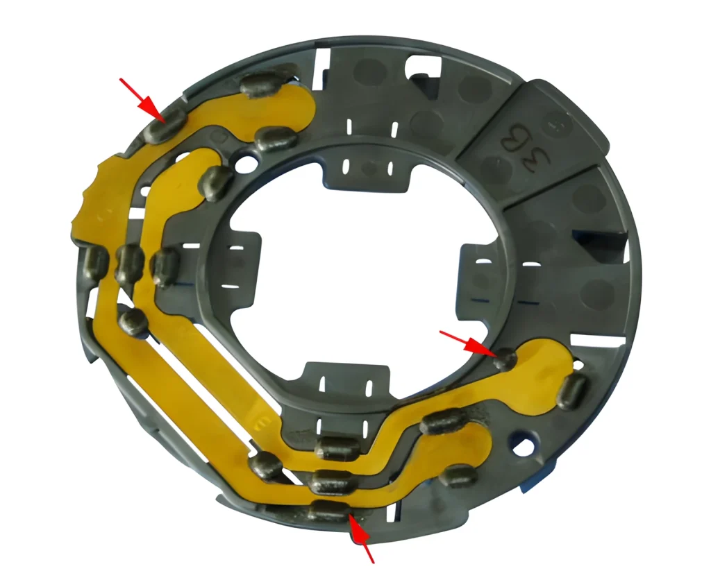 Ribbed Rivet Head Application