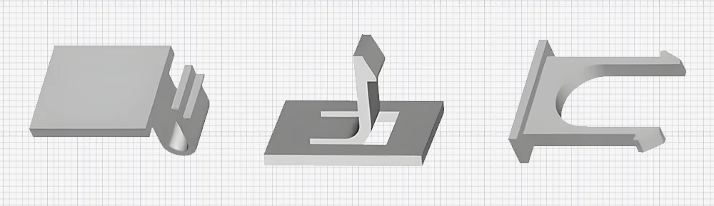 Special-shaped Cantilever Snap-Fits