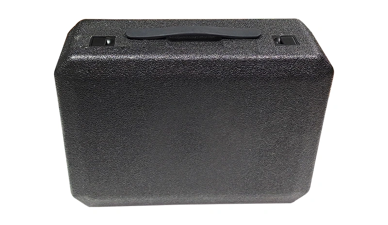 Box processed through mold texturing