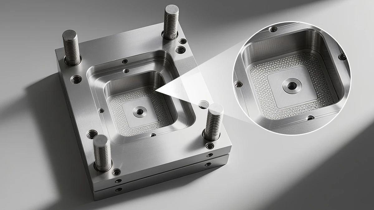 Mold texturing process